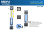 Телескопическая инспекционная лампа Brevia LED 3W COB+1W LED 300lm 2000mAh, microUSB 2