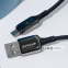 Кабель Proove Flex Metal USB to Micro USB 2.4A (1m) білий 3