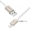 Кабель Proove Dense Metal USB to Lightning 2.4A (1m) чорний 2