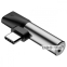 Перехідник AUX Baseus L41 Type-C to Type-C + 3.5mm чорний 4