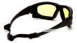 Очки защитные с уплотнителем Pyramex i-Force Slim Anti-Fog желтые 2