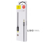 Кабель AUX Baseus Yiven Type-C to 3.5 mini jack (1.2m) чорний 0