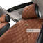 Комплект преміум накидок для сидінь CarLife Turbo, coffee 4