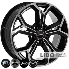 Диск ZF FE190 7x17 5x114.3 ET48.5 DIA67.1 BMF