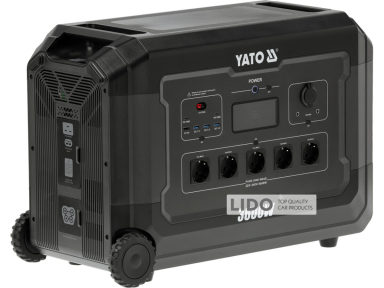 Портативна зарядна станція YaTo 3600 Вт 230V AC / USB LiFePO4