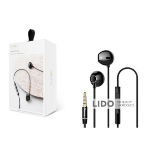 Бездротові навушники Baseus Enock H06 lateral in-ear Wire Earphone 3.5 mini-jack чорні