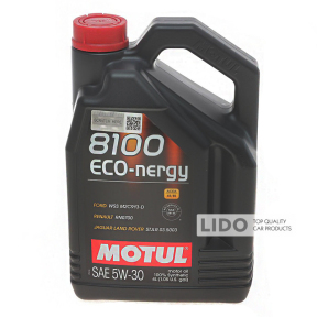 Моторное масло Motul Eco-nergy 8100 5W-30, 4л (104257)
