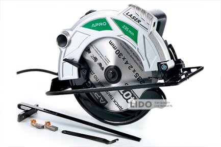 Пила циркулярная сетевая Apro С235 2300Вт 220В 235мм