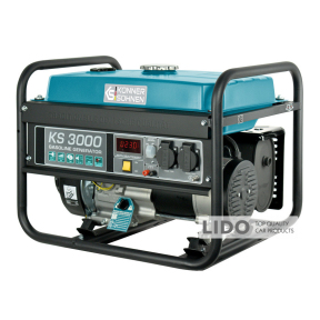Генератор Konner & Sohnen KS 3000 бензиновий 2,6 кВт