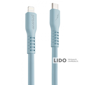 Кабель Proove Eternal Type-C to Lightning 27W (2m) блакитний