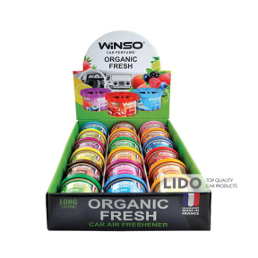 Ароматизатор Winso Organic Fresh MIX №2, 40г 18шт