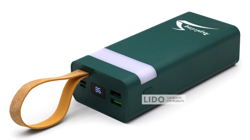 Повербанк (Power Bank) Aspiring Light 30 PD 22.5W 30000mAh зелений