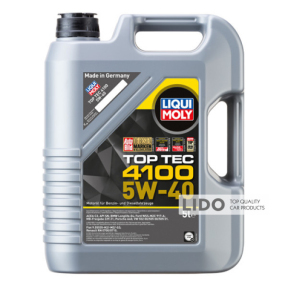 Моторне масло Liqui Moly Top Tec 4100 SAE 5W-40 5л