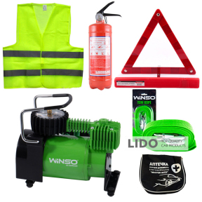 Набір автомобіліста з компресором Winso 124000