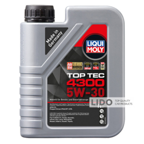 Моторное масло Liqui Moly Top Tec 4300 SAE 5W-30 1л