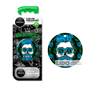 Ароматизатор Aroma Car Polymer Circle Mr.Bearded - Coral