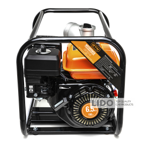 Мотопомпа бензинова GTM для чистої води 4,78кВт 75мм 60м³/год підйом-30м