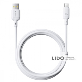 Кабель Baseus Silky Series Fast Charging Type-C 100W (2м) белый