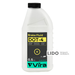 Тормозная жидкость Vira Brake Fluid DOT-4 0,5л