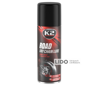Смазка для цепей K2 Road Dry Chain Lube сухая 400мл