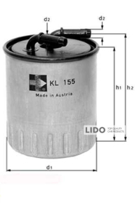 Фильтр топливный Knecht KL313