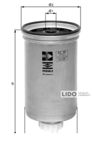 Фильтр топливный Knecht KC90