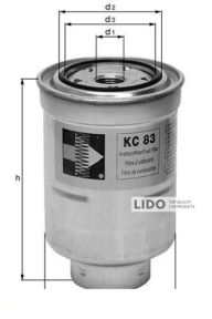 Фильтр топливный Knecht KC83