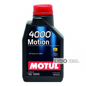 Моторне масло Motul Motion 4000 15W-40, 1л (102815)