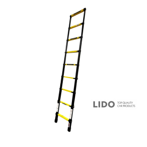 Драбина телескопічна алюмінієва GTM KME1026Y/881026 9 сходинок 2,6м