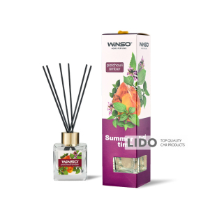 Аромадифузор з паличками Winso Summer Time - Patchouli Amber 50мл