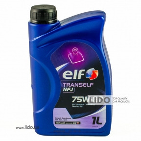Трансмиссионное масло Elf Tranself NFJ 75w-80 1L