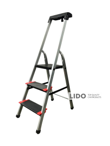 Стремянка односторонняя GTM KMH0103BP 0,63м алюминиевая