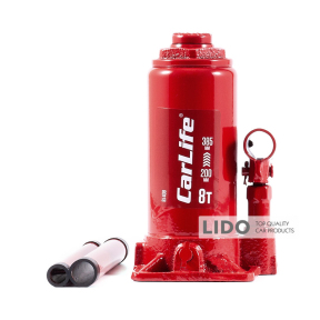 Домкрат гидравлический бутылочный CarLife 8т 200-385мм