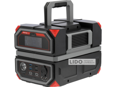 Портативна зарядна станція YaTo 504 Вт/Год, 600/1200Вт 230V