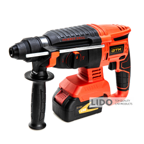 Перфоратор аккумуляторный GTM RHC18/26BL безщеточный 0-1000об/мин +акум.4Аг-2шт