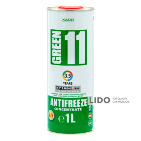 Антифриз Xado Antifreeze Green G11 зелений концентрат 1л