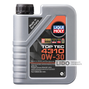 Моторне масло Liqui Moly Top Tec 4310 0W-30 1л