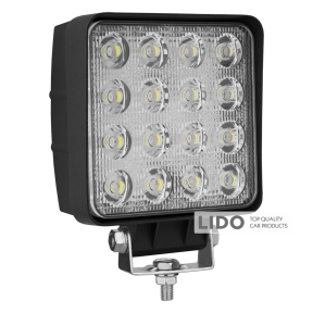Фара світлодіодна Winso Pro EPISTAR white точковий 10-30V, 48W (16x3W), 1шт