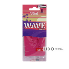 Ароматизатор пластиковый Nowax серия Wave - Sunset