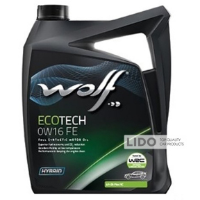 Моторное масло Wolf ECOTECH 0W-16 FE 5л
