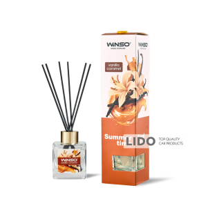 Аромадифузор з паличками Winso Summer Time - Vanilla Caramel 50мл