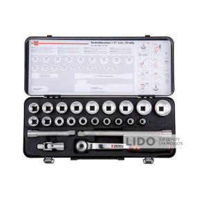 Набор головок торцевых Wurth 1/2