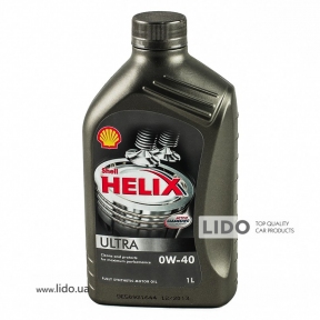 Моторное масло Shell Helix Ultra 0w-40 1L