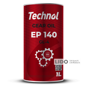 Трансмиссионное масло Technol Gear Oil EP 140 GL-4, 1л