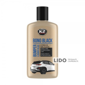 Засіб догляду за шинами та чорними бамперами K2 FIXOL BONO BLACK (рідина), 250мл