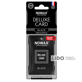 Ароматизатор Nowax Delux Card Black, 6g