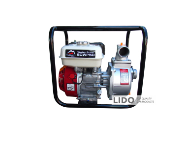 Мотопомпа бензинова Vulkan для чистої води 4000Вт 50мм 30м³/год підйом-25м