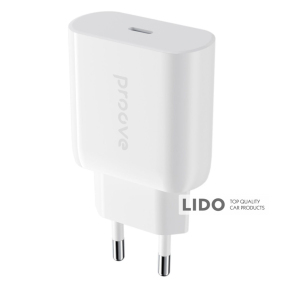 Сетевое зарядное устройство для Proove Rapid 20W (Type-C) белый 