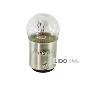 Лампа розжарювання Solar 12V 18/5W BAY15d, 10шт
