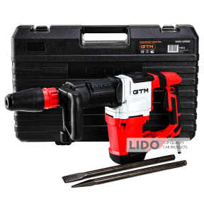 Отбойный молоток сетевой GTM DH20/1500VS 1500Вт SDS-Max 20Дж 900-2000 уд/мин